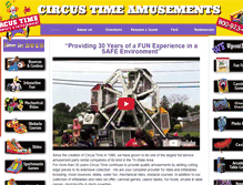 Tablet Screenshot of circustime.net